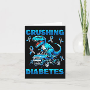 Cruype 1 Diabetes Awareness T1d Dinosaurier Monste Karte