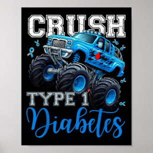 Cruype 1 Diabetes Sensibilisierungskampagne Monste Poster