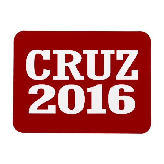 CRUZ 2016 MAGNET (Horizontal)