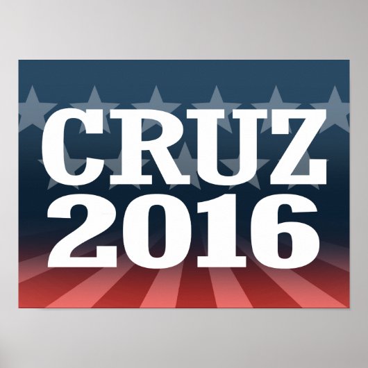 CRUZ 2016 POSTER (Vorne)