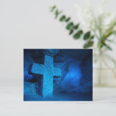 Cruz azul grande postkarte (Stehend Vorderseite)