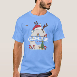 Cruz Christmasw Cruz Name für lustige Weihnachten T-Shirt