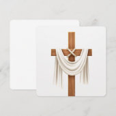 cruz de cristo einladung (Vorne/Hinten)