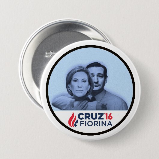 Cruz Fiorina '16 Button (Vorne & Hinten)