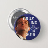 Cruz-ing zum Sieg Button (Vorne & Hinten)
