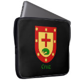 Cruz Line Shield Elektronenbeutel Laptopschutzhülle (Vorne Rechts)