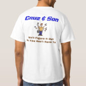 Cruz u. Sohn T-Shirt (Rückseite)