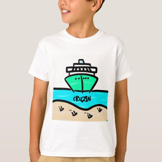 Cruzin' bis 2024 Abenteuer - Jungen - T - Shirt (Vorderseite)