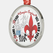 Cruzin Cuzins Baum-Verzierung Ornament Aus Metall (Links)