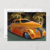 Cruzin Lahaina Maui Postkarte (Vorne/Hinten)