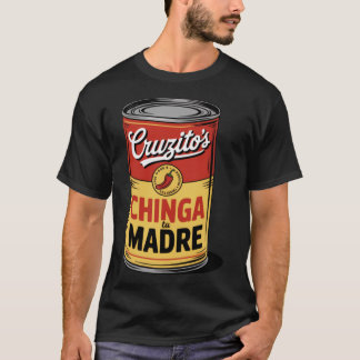 Cruzito's Can - Chicano Pop Art Streetwear T-Shirt