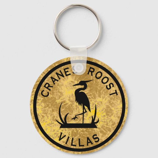 CRV-GOLD-BLK SCHLÜSSELANHÄNGER (Vorderseite)