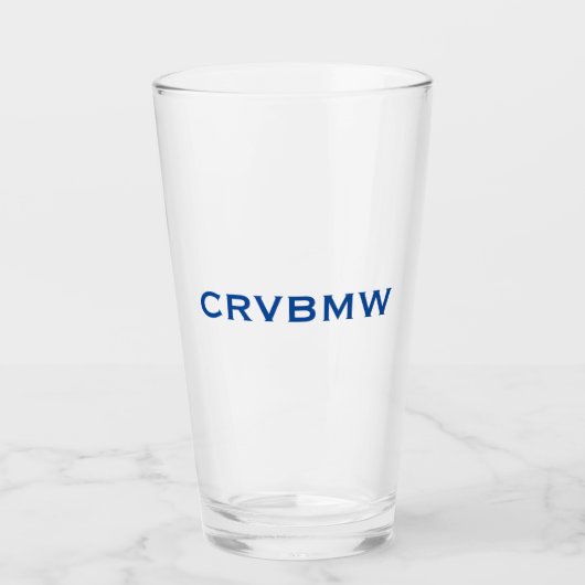 CRVBMW Glas (Vorderseite)