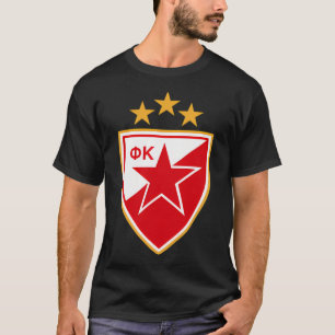 Crvena Zvezda Red Star Wappen T-Shirt