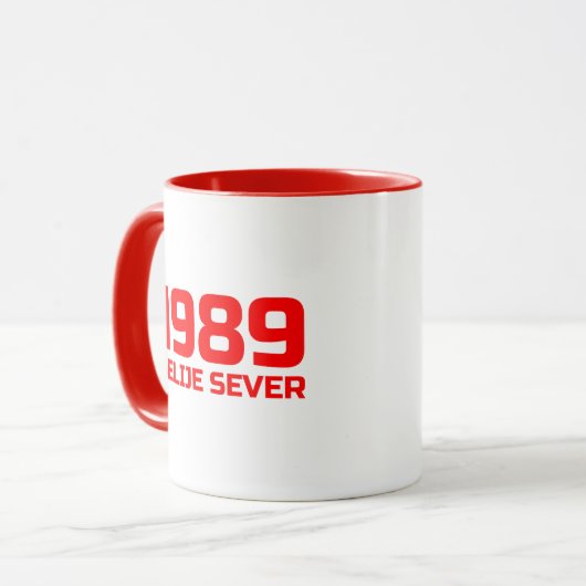 Crveni Tekst Delije Sever 1989 Tasse (Vorderseite Links)