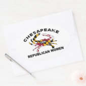 CRW-Aufkleber Ovaler Aufkleber (Umschlag)