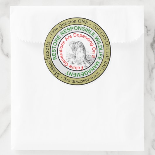 CRWM Rundaufkleber Runder Aufkleber (Tasche)