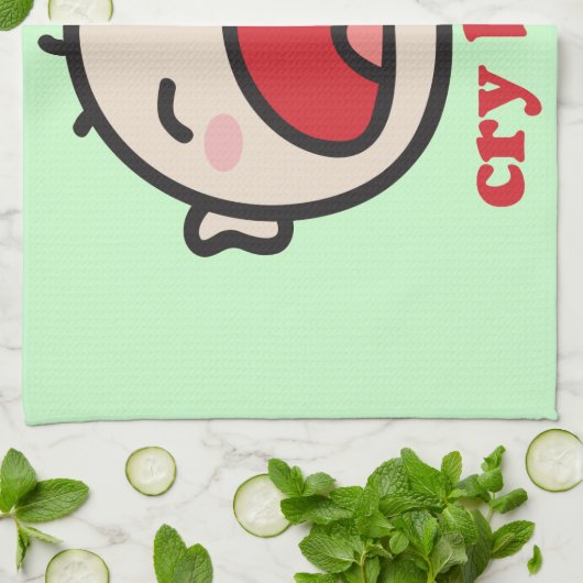 Cry Baby Handtuch (Gefaltet)