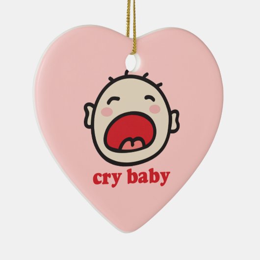 Cry Baby Keramikornament (Rechts)