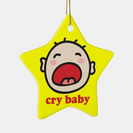 Cry Baby Keramikornament (Rechts)