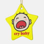 Cry Baby Keramikornament (Links)
