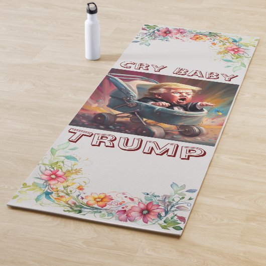 Cry Baby Trump Yoga Mat Yogamatte (Beispiel)