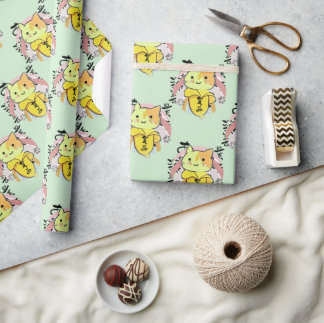 Cry Banana Cat Funny Geschenkpapier
