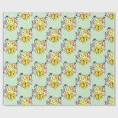 Cry Banana Cat Funny Geschenkpapier (Flach)