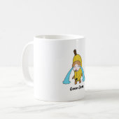 Cry Banana Sad Cying Cinat Meme Eee Eee Kaffeetasse (Vorderseite Links)