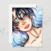 Cry Boy Postkarte (Vorne/Hinten)