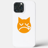 Cry Emoji Cat Case-Mate iPhone Hülle (Rückseite)