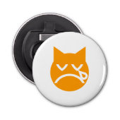 Cry Emoji Cat Flaschenöffner (Vorderseite)