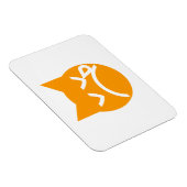 Cry Emoji Cat Magnet (Rechte Seite)