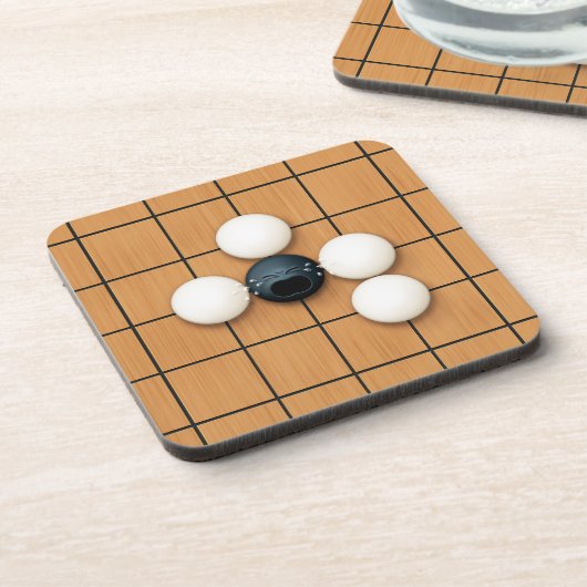 Cry Goishi in Atari Funny Igo Getränkeuntersetzer (Linke Seite)