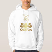 Cry Gold Teddy Bear Hoodie (Vorderseite)