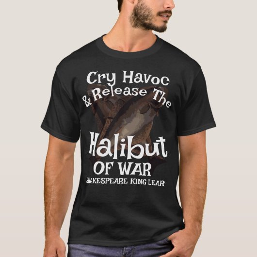 Cry Havoc Release Halibut des Krieges T-Shirt (Vorderseite)