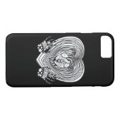 Cry Heart Classic - Skeleton Handherz Case-Mate iPhone Hülle (Rückseite (Horizontal))