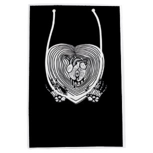 Cry Heart Classic - Skeleton Handherz Mittlere Geschenktüte