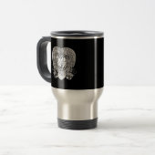 Cry Heart Classic - Skeleton Handherz Reisebecher (Vorderseite Links)