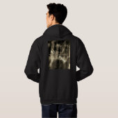 Cry Here/Hale Puhi, Men's Basic Hooded Sweatshirt (Schwarz voll)