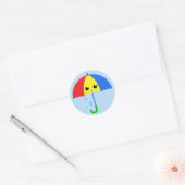 Cry Kasa Runder Aufkleber (Umschlag)