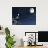 Cry Wolf Poster (Heimbüro)