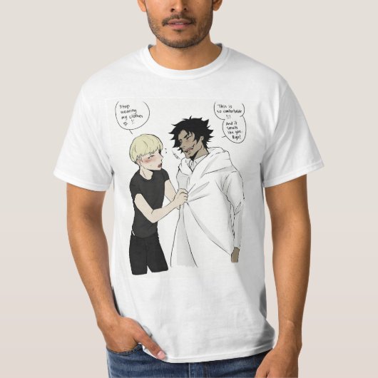 Crybaby zitiert Anime T-Shirt (Vorderseite)
