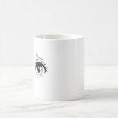 Crying Anime Eyes Tasse – Ästhetisches Sadcore Des (Mittel)