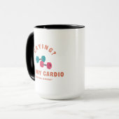 Crying? It's My Cardio - Emotional Workout Tasse (Vorderseite Links)