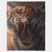 Crying Tiger - Fleecedecke (Vorderseite)