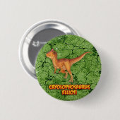 Cryolophosaurus Button (Vorne & Hinten)
