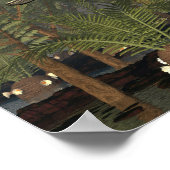 Cryolophosaurus dinosaur - 3D rendern Poster (Ecke)