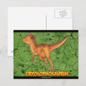 Cryolophosaurus Postcard Set Postkarte (Vorne/Hinten)