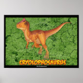 Cryolophosaurus Poster (Vorne)